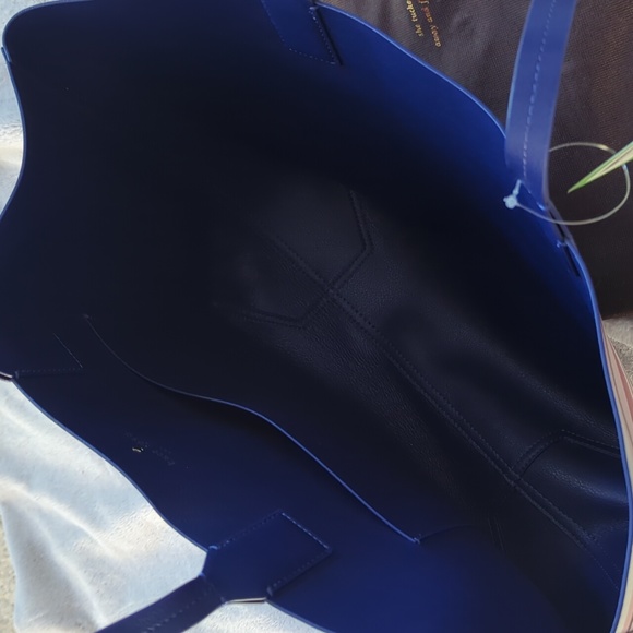 BNWT Kate Spade Multi Stripe Leather Tote Bag Jones Street Stripe Posey - Picture 6 of 7